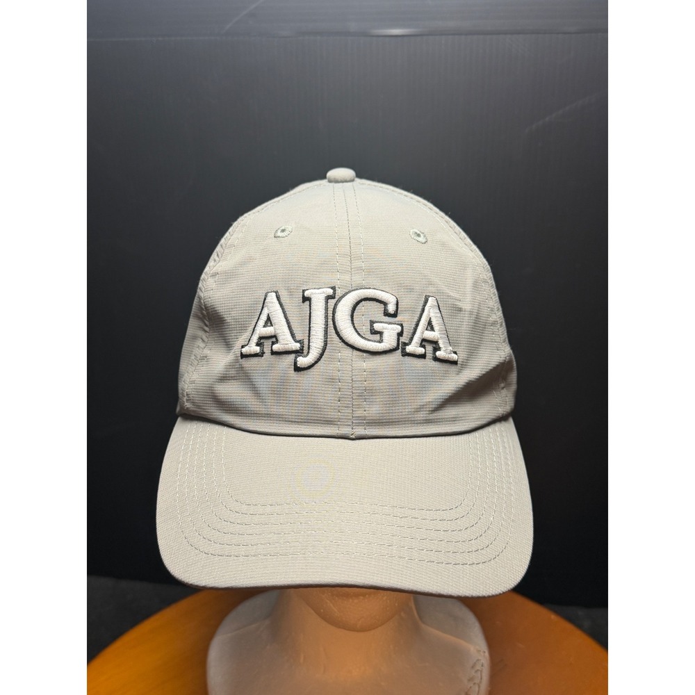 Imperial AJGA Golf Hat Grey Performance Adjustable Strapback Cap American Junior